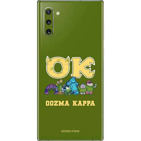 Disney Monsters University Oozma Kappa Galaxy Note 10 Skin